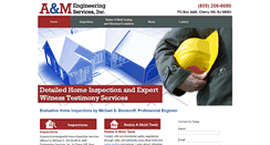 Desktop Screenshot of amengineeringservices.com